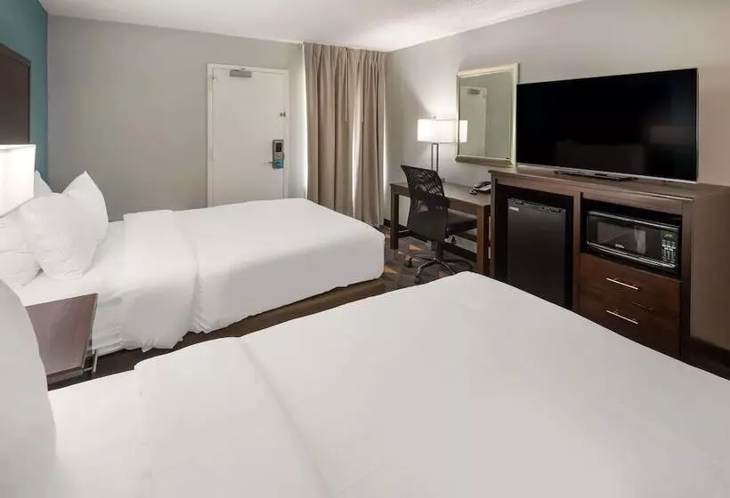 اتاق استاندارد با 2 تخت دوبل, Clarion Pointe Indianapolis Northeast