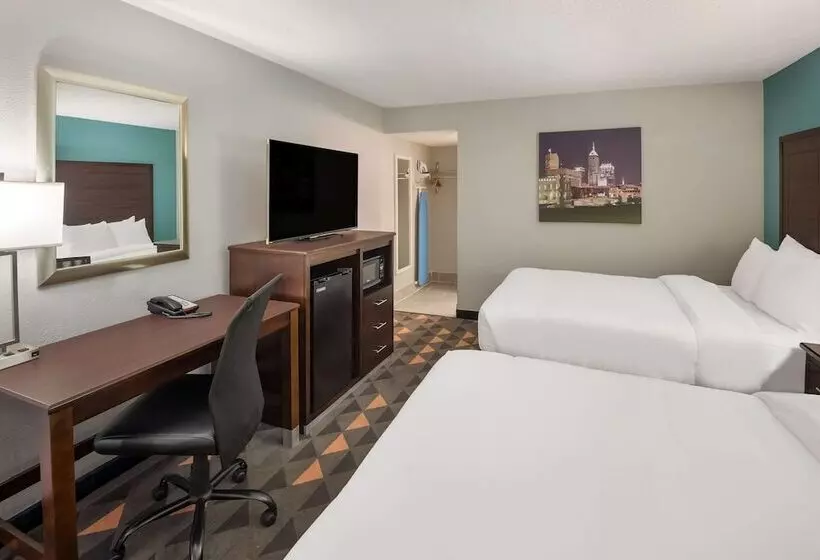 اتاق استاندارد با 2 تخت دوبل, Clarion Pointe Indianapolis Northeast