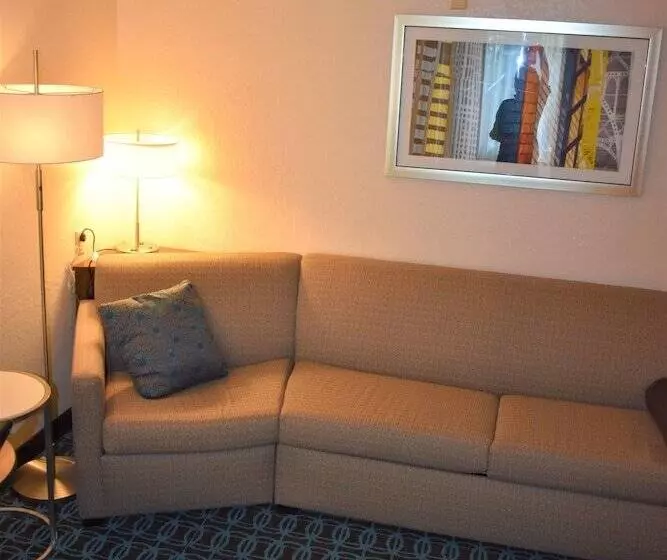 ２ダブルベッドのスタンダードルーム, Fairfield Inn & Suites By Marriott Cleveland Streetsboro