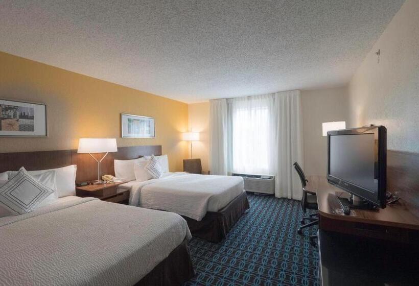 스탠다드 룸 더블 침대 2개, Fairfield Inn & Suites By Marriott Cleveland Streetsboro