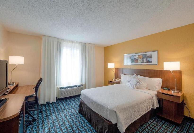 스탠다드 룸 킹사이즈 침대, Fairfield Inn & Suites By Marriott Cleveland Streetsboro