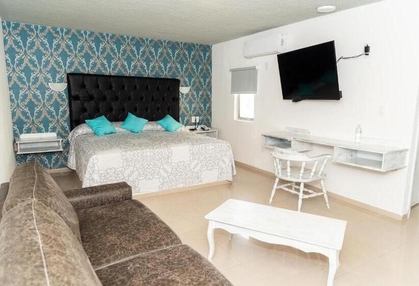 스탠다드 룸 킹사이즈 침대, Grand Hotel Kyrios Veracruz