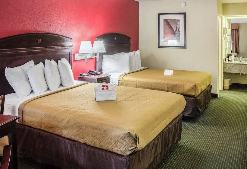 Номер Стандарт 2 Двуспальные Кровати, Econo Lodge