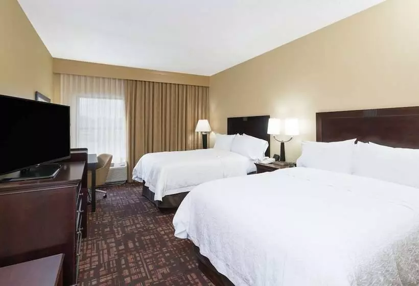 ２ダブルベッドのスタンダードルーム, Hampton Inn Corydon