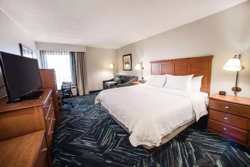キングサイズベッドのスタンダードルーム, Hampton Inn Louisville North/clarksville