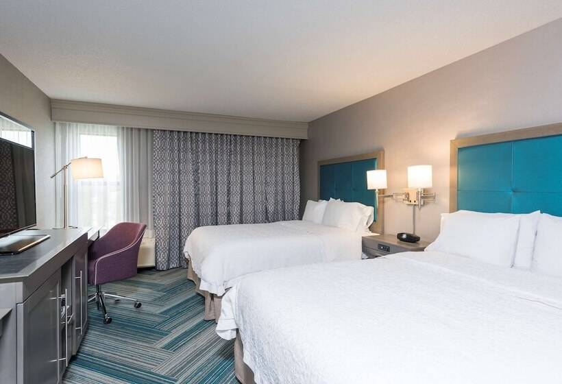 Номер Стандарт 2 Двуспальные Кровати, Hampton Inn Midland