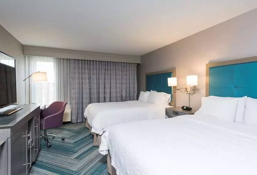２ダブルベッドのスタンダードルーム, Hampton Inn Midland
