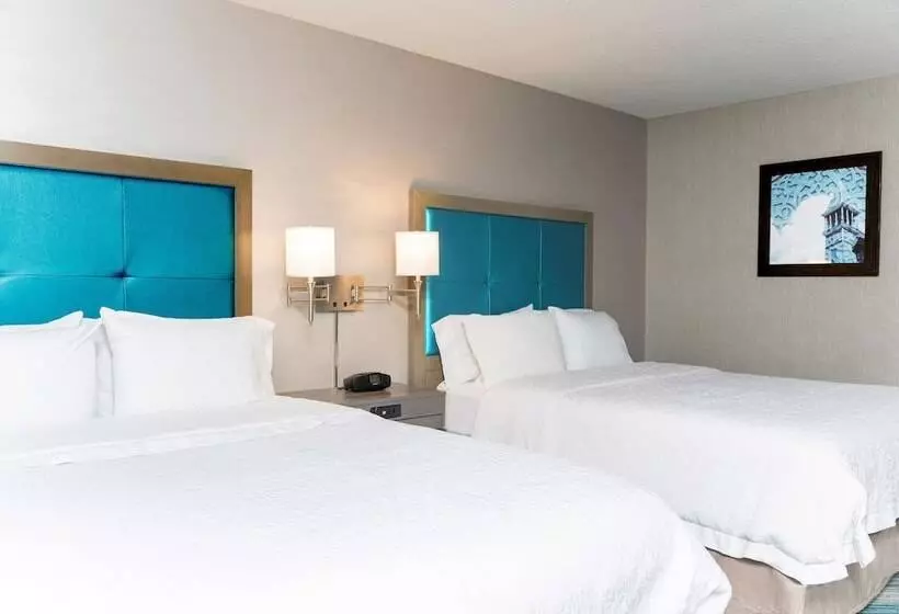 ２ダブルベッドのスタンダードルーム, Hampton Inn Midland