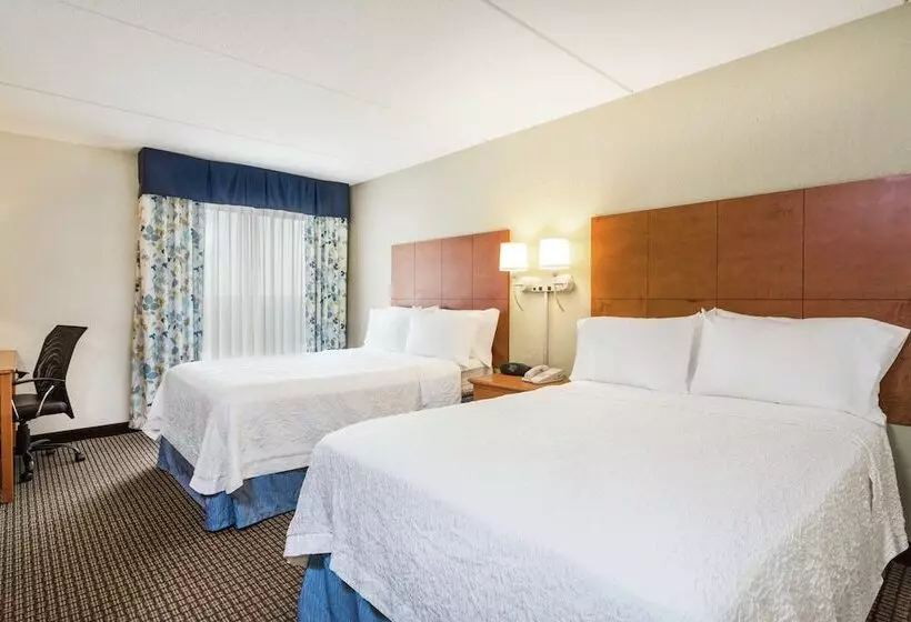 ２ダブルベッドのスタンダードルーム, Hampton Inn Morehead City
