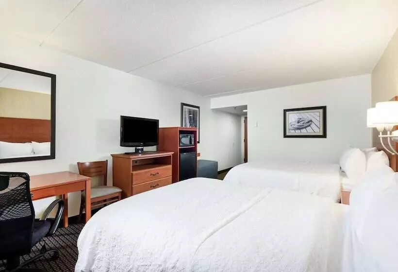 ２ダブルベッドのスタンダードルーム, Hampton Inn Morehead City