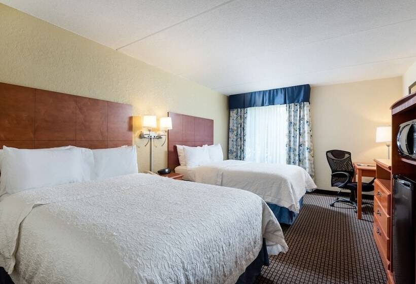 Номер Стандарт 2 Двуспальные Кровати, Hampton Inn Morehead City