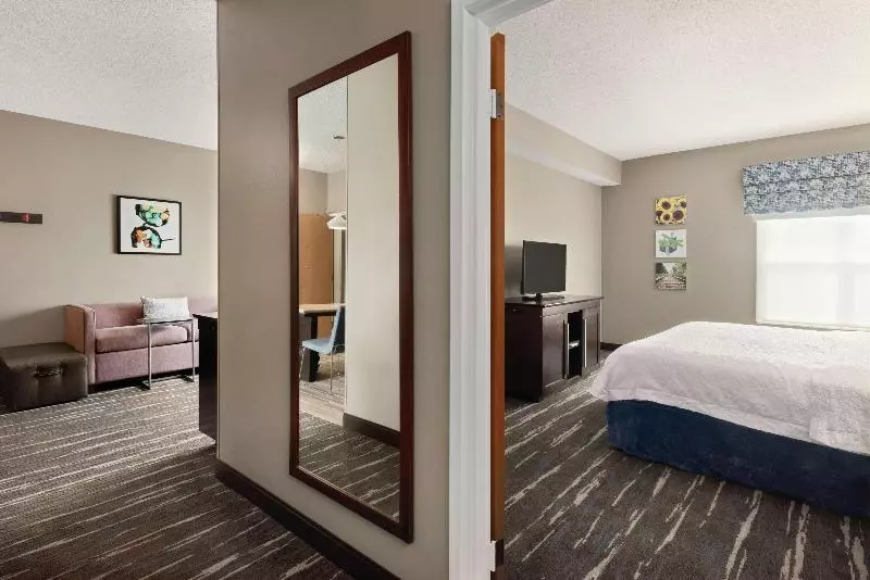 سوئیت با تخت بزرگ, Hampton Inn & Suites Ft. Waynenorth