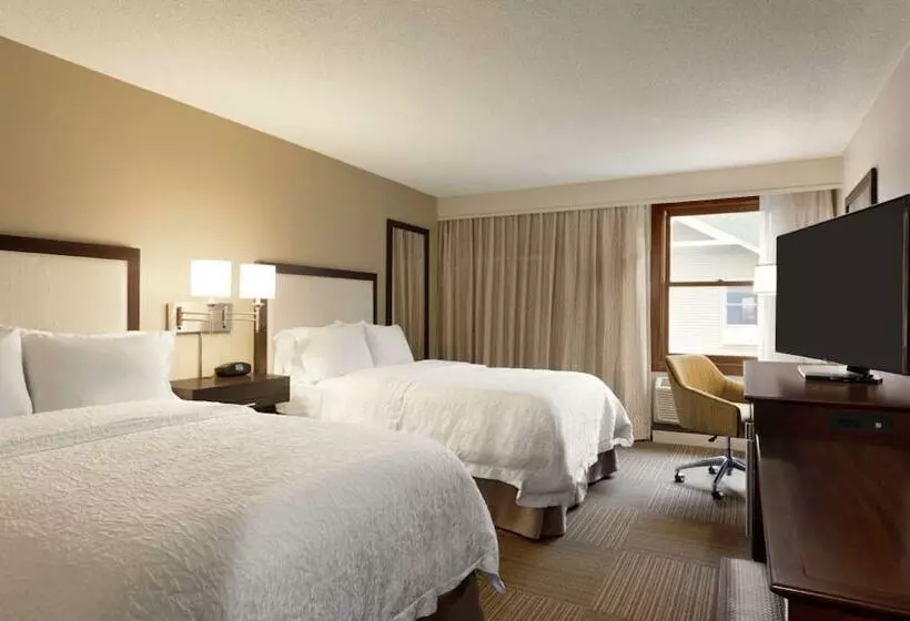２ダブルベッドのスタンダードルーム, Hampton Inn & Suites Springdale