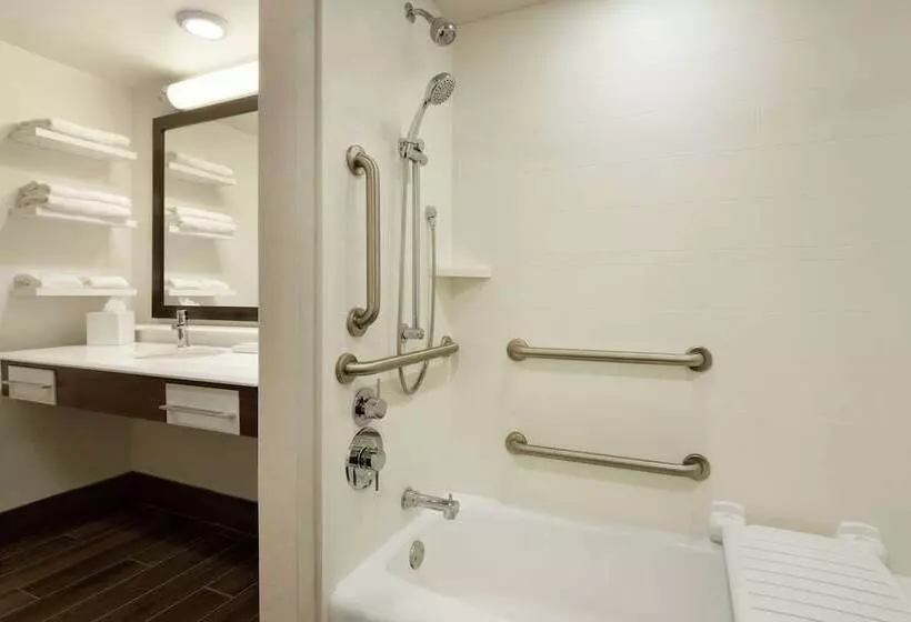 身障者適用スタンダードルーム, Hampton Inn & Suites Springdale