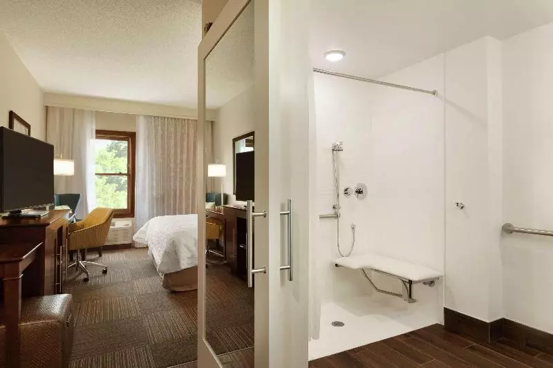 キングサイズベッドのスタンダードルーム, Hampton Inn & Suites Springdale