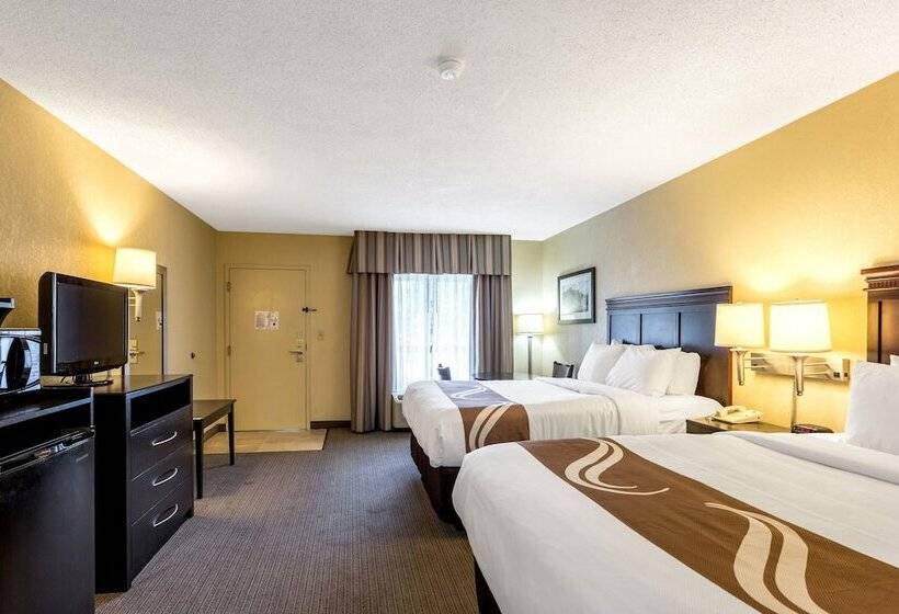 带2个双人床的标准工作室, Quality Inn Union City Us 51