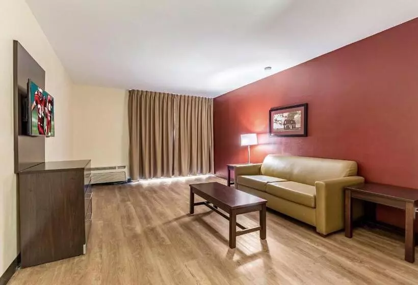 クイーンサイズベッドのスイートルーム, Red Roof Inn Plus & Suites Houston   Iah Airport Sw