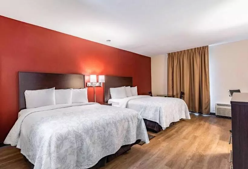 クイーンサイズベッドのスイートルーム, Red Roof Inn Plus & Suites Houston   Iah Airport Sw