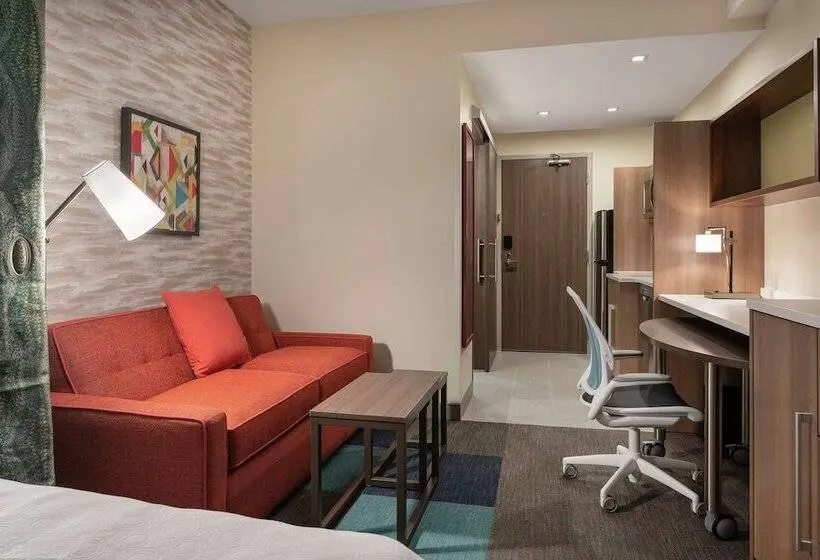ダブルベッドのスタンダードスタジオ, Home2 Suites By Hilton Denver Downtown Convention Center