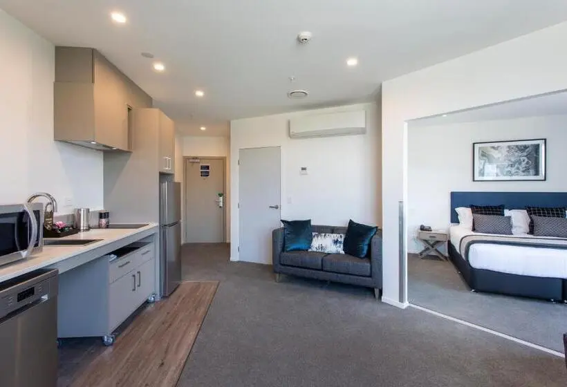 Huoneisto 1 Makuuhuone, Ramada By Wyndham Queenstown Central