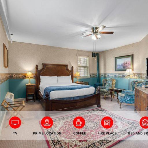 Номер Deluxe Кровать Кинг, Hennessey House Bed And Breakfast