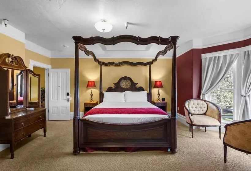 キングサイズベッドのスタンダードルーム, Hennessey House Bed And Breakfast