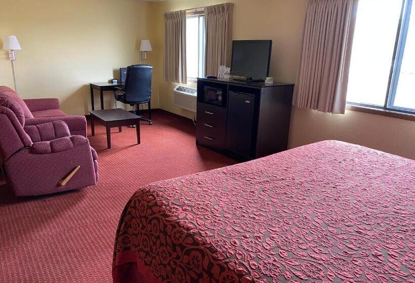 キングサイズベッドのスイートルーム, Days Inn & Suites By Wyndham Des Moines Airport