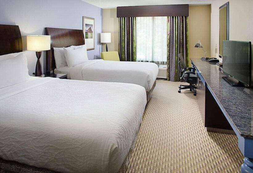 Номер Стандарт 2 Двуспальные Кровати, Hilton Garden Inn Raleigh Durham Airport