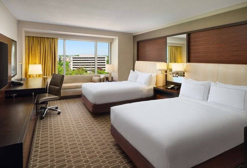 스탠다드 룸 더블 침대 2개, Hilton Mclean Tysons Corner