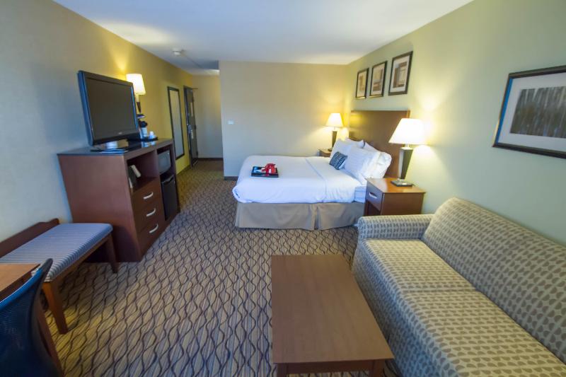 キングサイズベッドのスタンダードルーム, Holiday Inn Bloomington Airport South Mall Area By Ihg