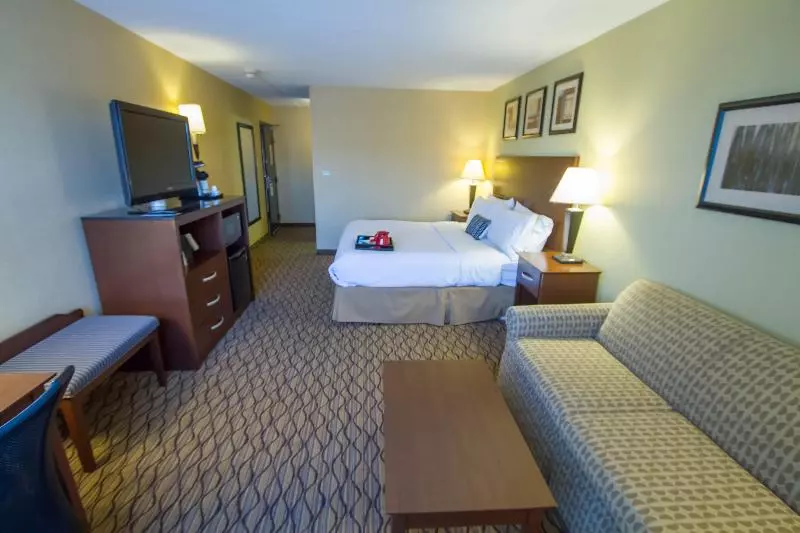 اتاق استاندارد با تخت بزرگ, Holiday Inn Bloomington Airport South Mall Area By Ihg