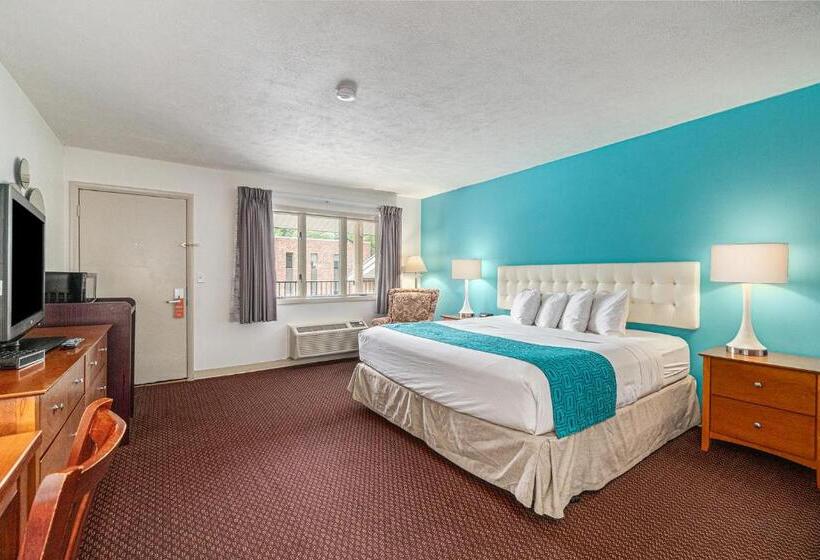 带大床的豪华间, Howard Johnson By Wyndham Traverse City