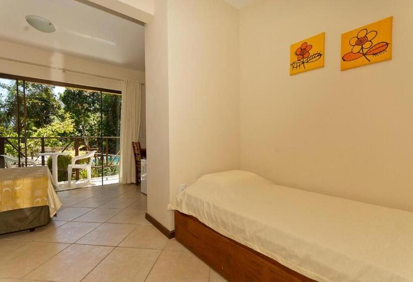 إستوديو قياسى ذو إطلالة جانبية على البحر, Pousada Aquarela De Bombinhas