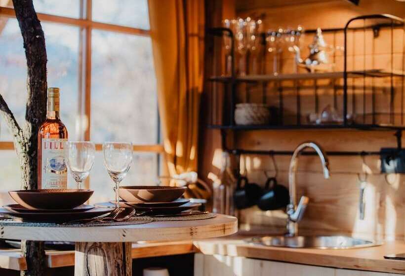 Дом 1 Спальня, Les Cabanes Du Dauphiné