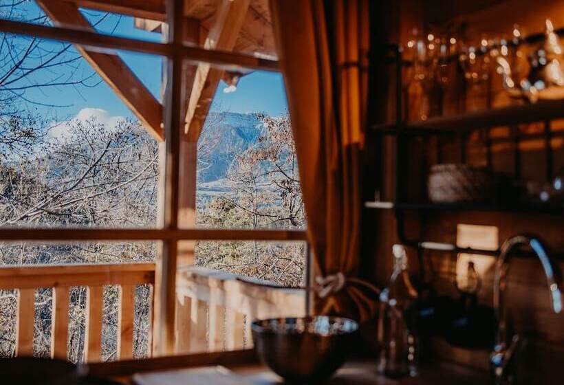 Дом 1 Спальня, Les Cabanes Du Dauphiné