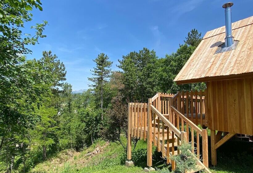 Хижина Deluxe, Les Cabanes Du Dauphiné