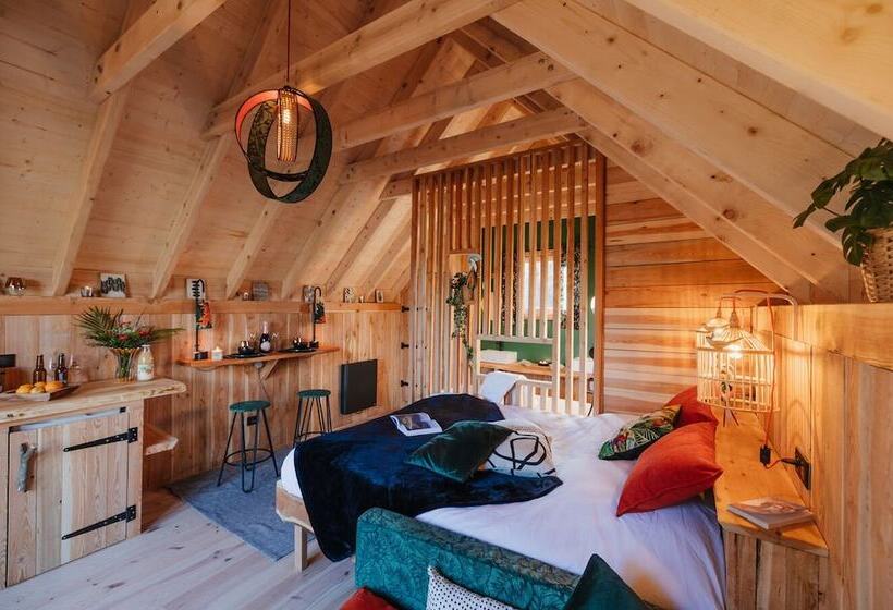 Хижина Deluxe, Les Cabanes Du Dauphiné