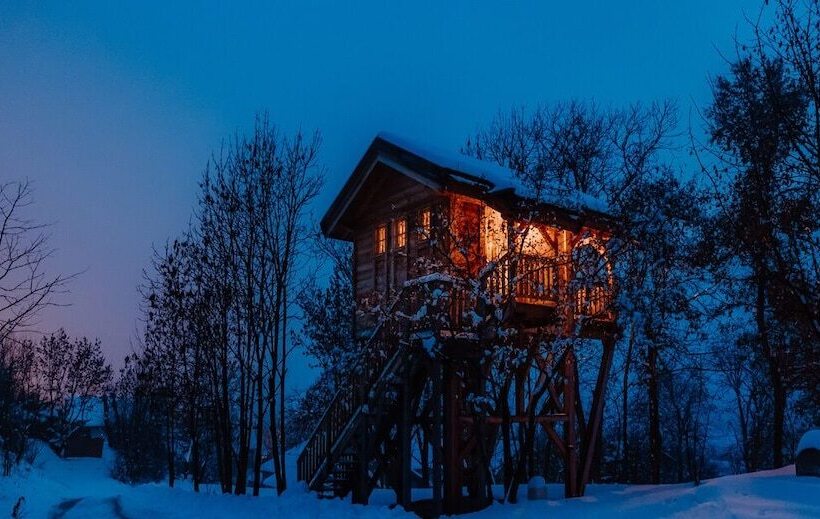 Дом 1 Спальня, Les Cabanes Du Dauphiné