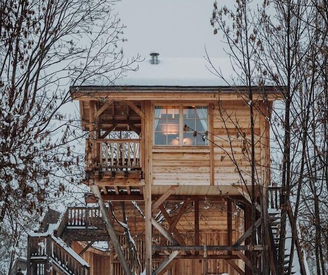 Дом 1 Спальня, Les Cabanes Du Dauphiné