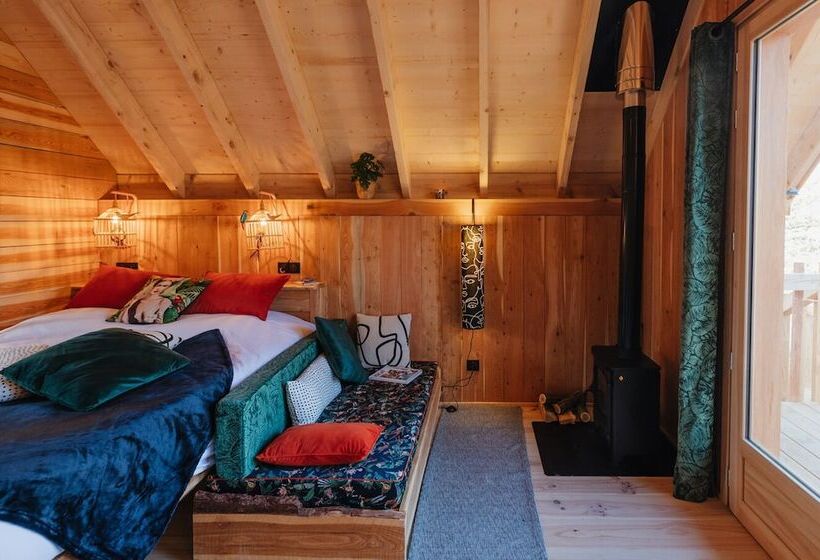Хижина Deluxe, Les Cabanes Du Dauphiné
