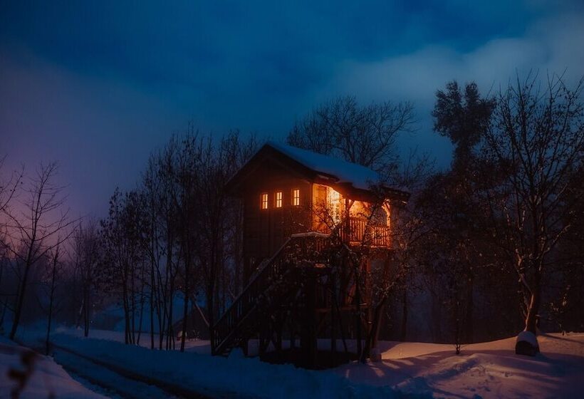 Дом 1 Спальня, Les Cabanes Du Dauphiné