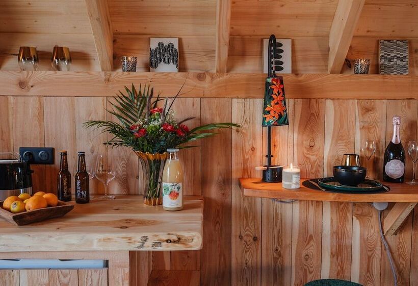 Хижина Deluxe, Les Cabanes Du Dauphiné