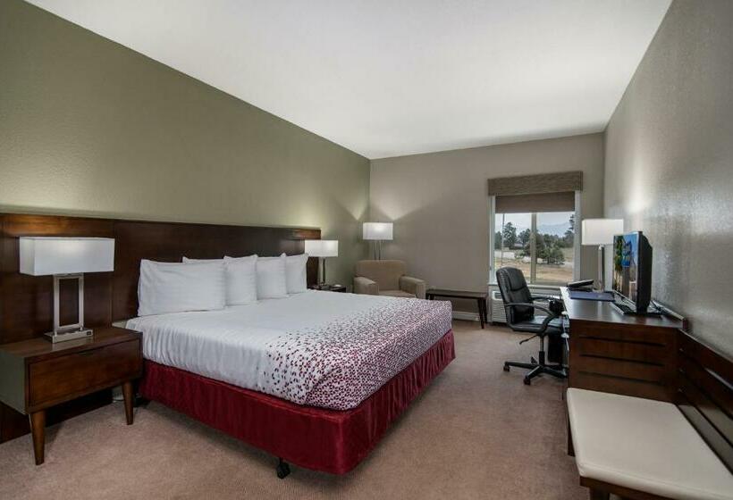 キングサイズベッドのスタンダードルーム, Hillside Inn Pagosa