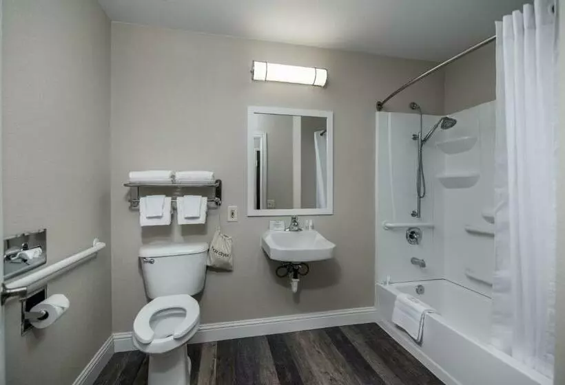 身障者適用キングサイズベッドルーム, Hillside Inn Pagosa