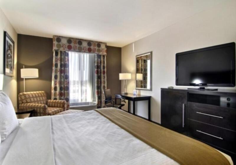 장애인을 위한 킹사이즈 침대 스탠다드 룸, Holiday Inn Express Hotel & Suites Hobbs By Ihg