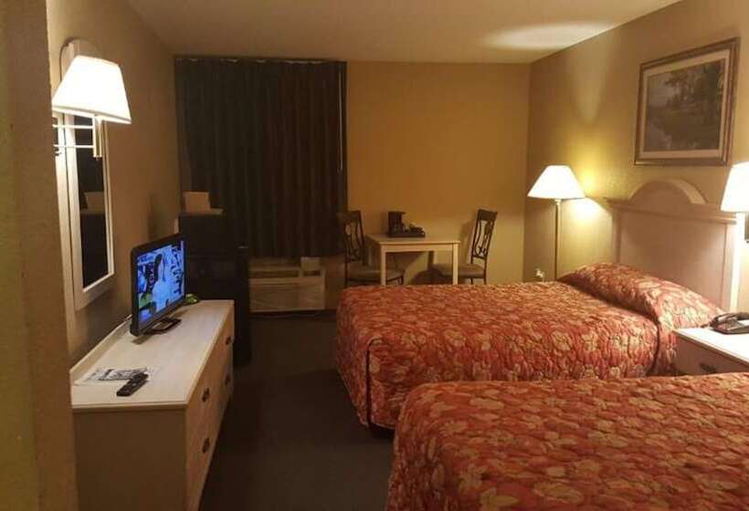 غرفه قياسيه سريرين مزدوجين, Key West Inn  Baxley