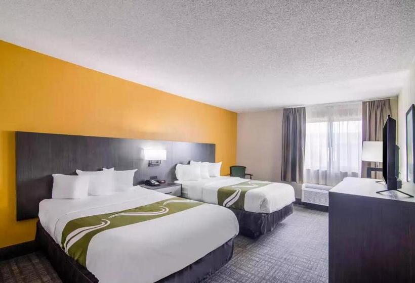 带2个双人床的标准工作室, Quality Inn Near University Of Mobile