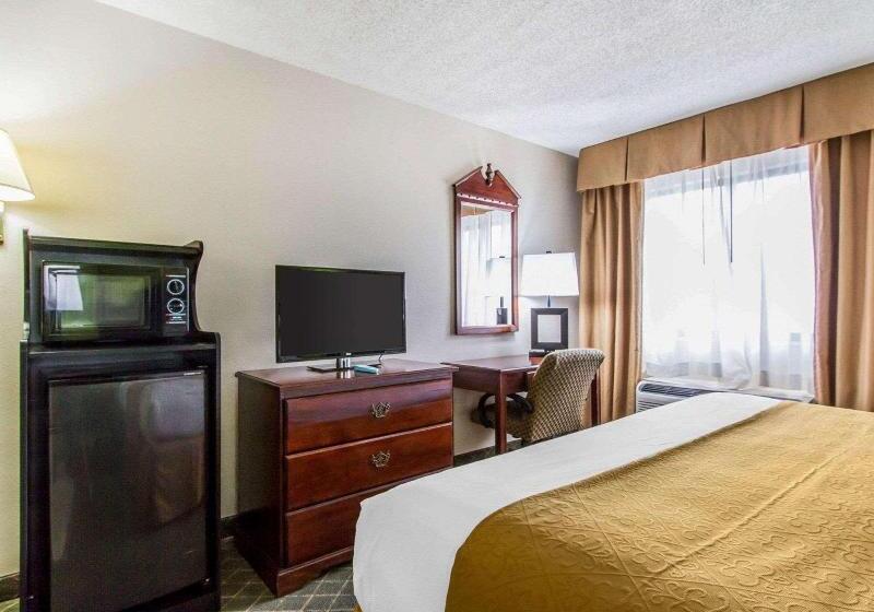 带大床的标准间, Quality Inn Near University Of Mobile