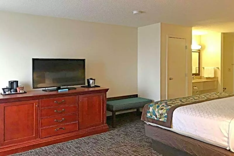 キングサイズベッドのスタンダードルーム, Rodeway Inn & Suites