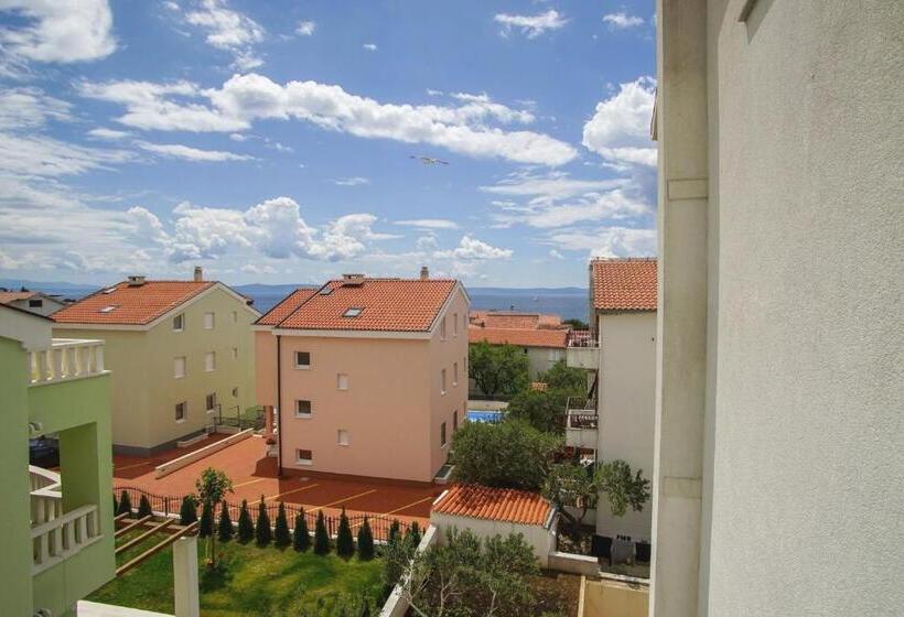 침실 1개 바다 전망 아파트, Apart Pansion Promajna